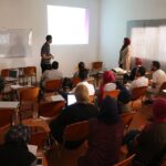 Faculty of Dentistry students discuss their presentations