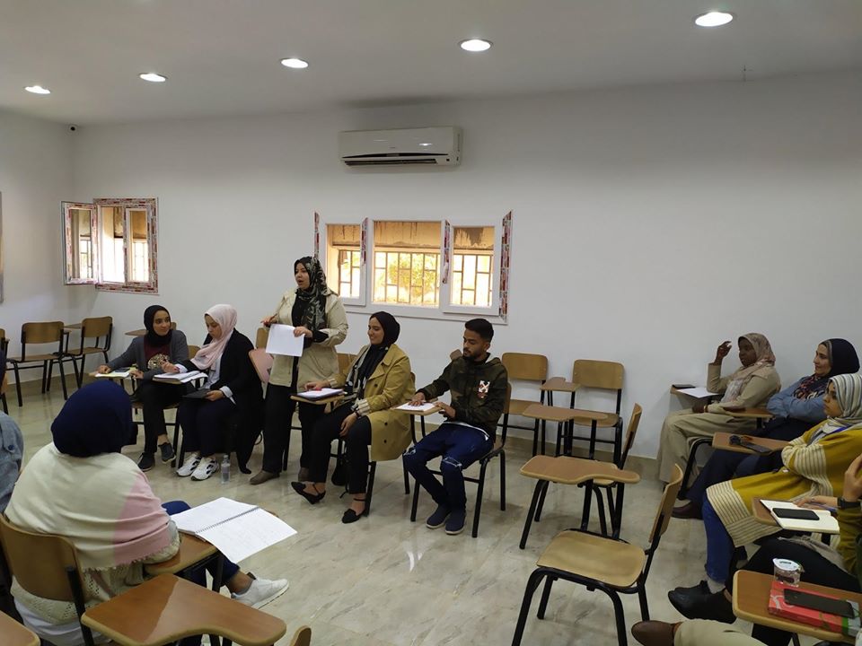 A debate for the fourth year students at the Faculty of Pharmacy