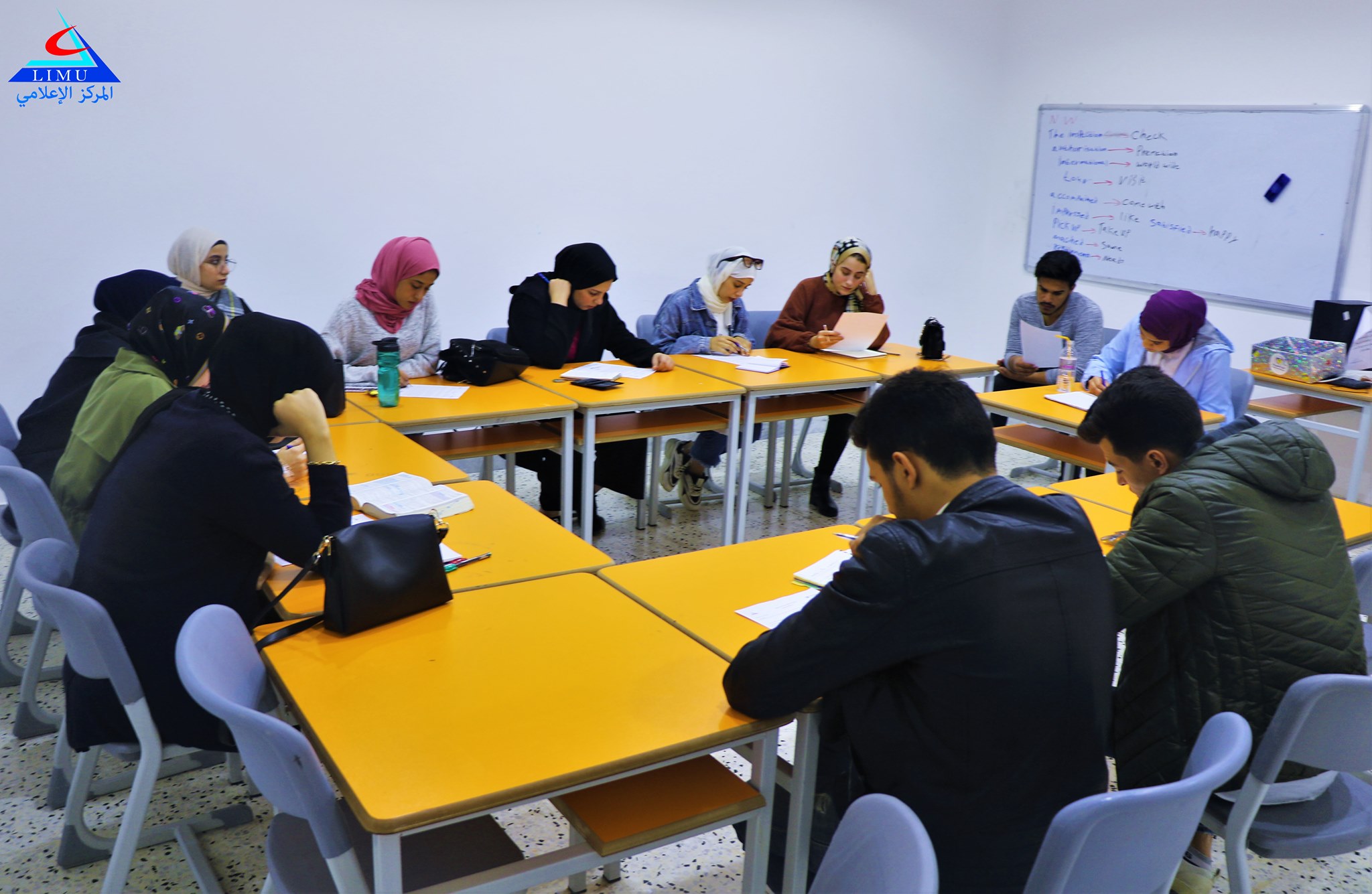 Students of the College of Pharmacy And Brainstorming Sessions