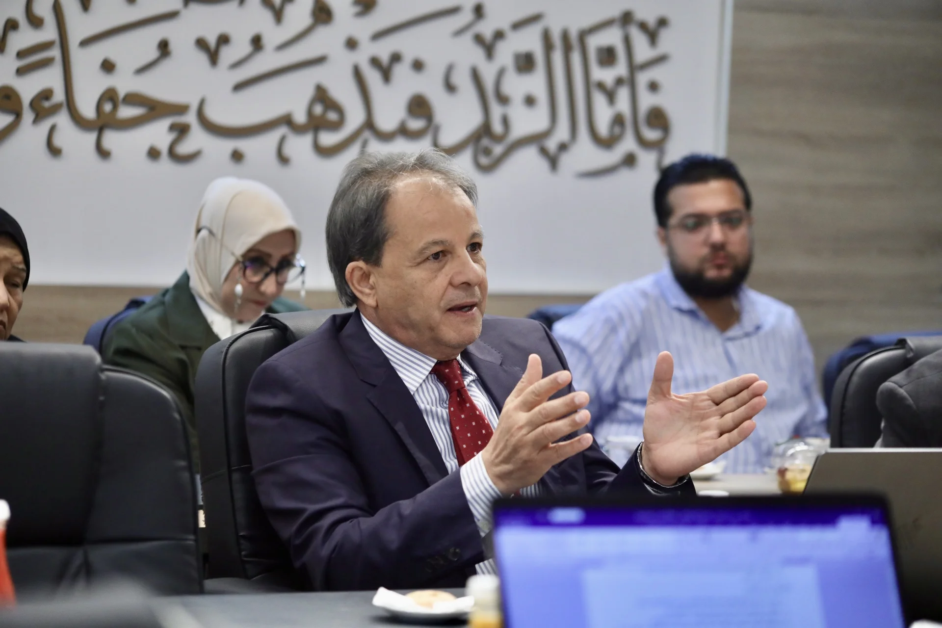 صورة-اجتماع-مجلس-الجامعة-الليبية-الدولية