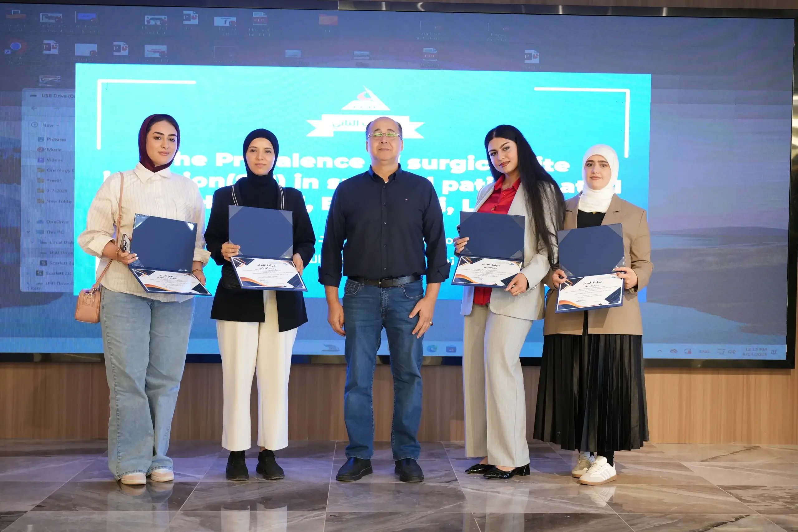 الجامعة-الليبية-الدولية-تكرم-أفضل-5-بحوث-تخرج-في-مجال-الطب