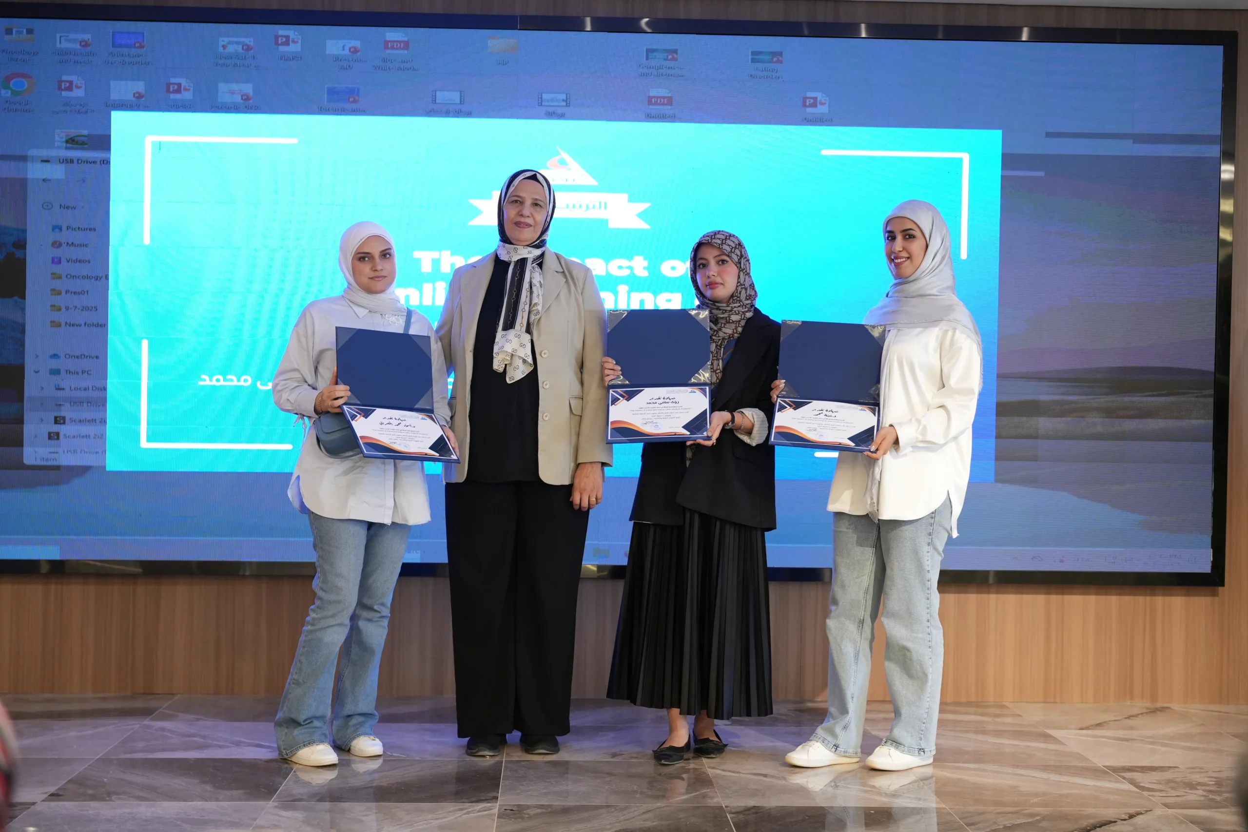 الجامعة-الليبية-الدولية-تكرم-أفضل-5-بحوث-تخرج-في-مجال-الطب