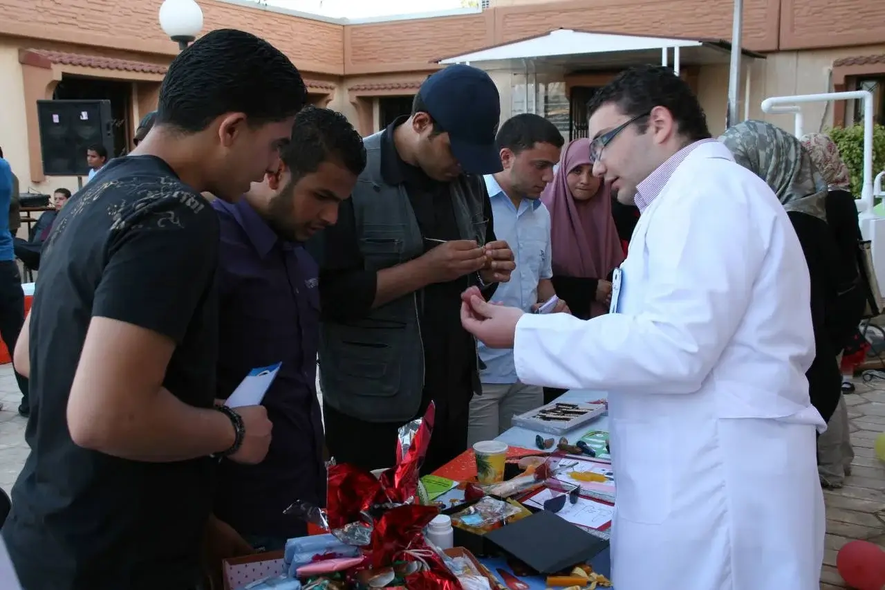 ندوى الاغاثة-الجامعة الليبية الدولية