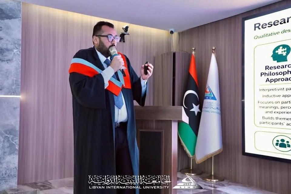 تحت إشراف الاتحاد الأوربي مناقشة أربع رسائل ماجستير( إدارة الرعاية الصحية)